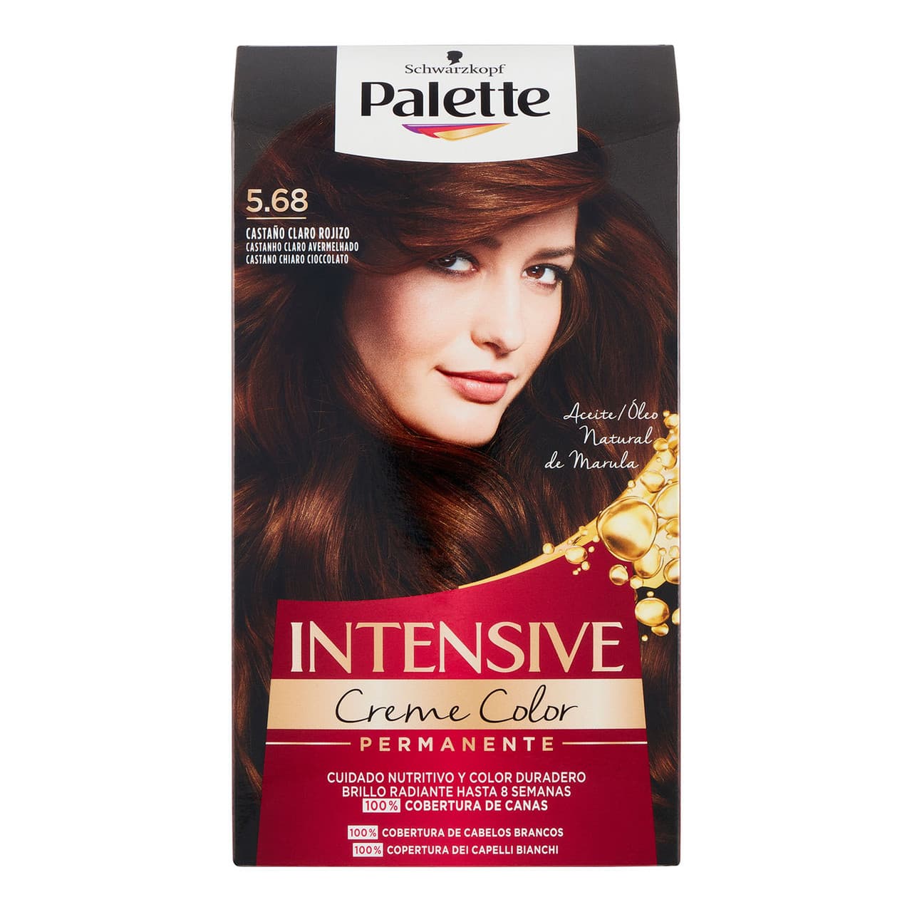 PALETTE INTENSIVE dye #5.68-light reddish brown 1 u