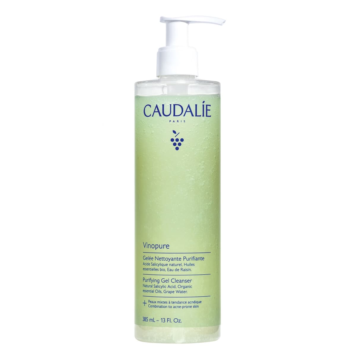 CAUDALIE VINOPURE gelatina detergente purificante 385 ml