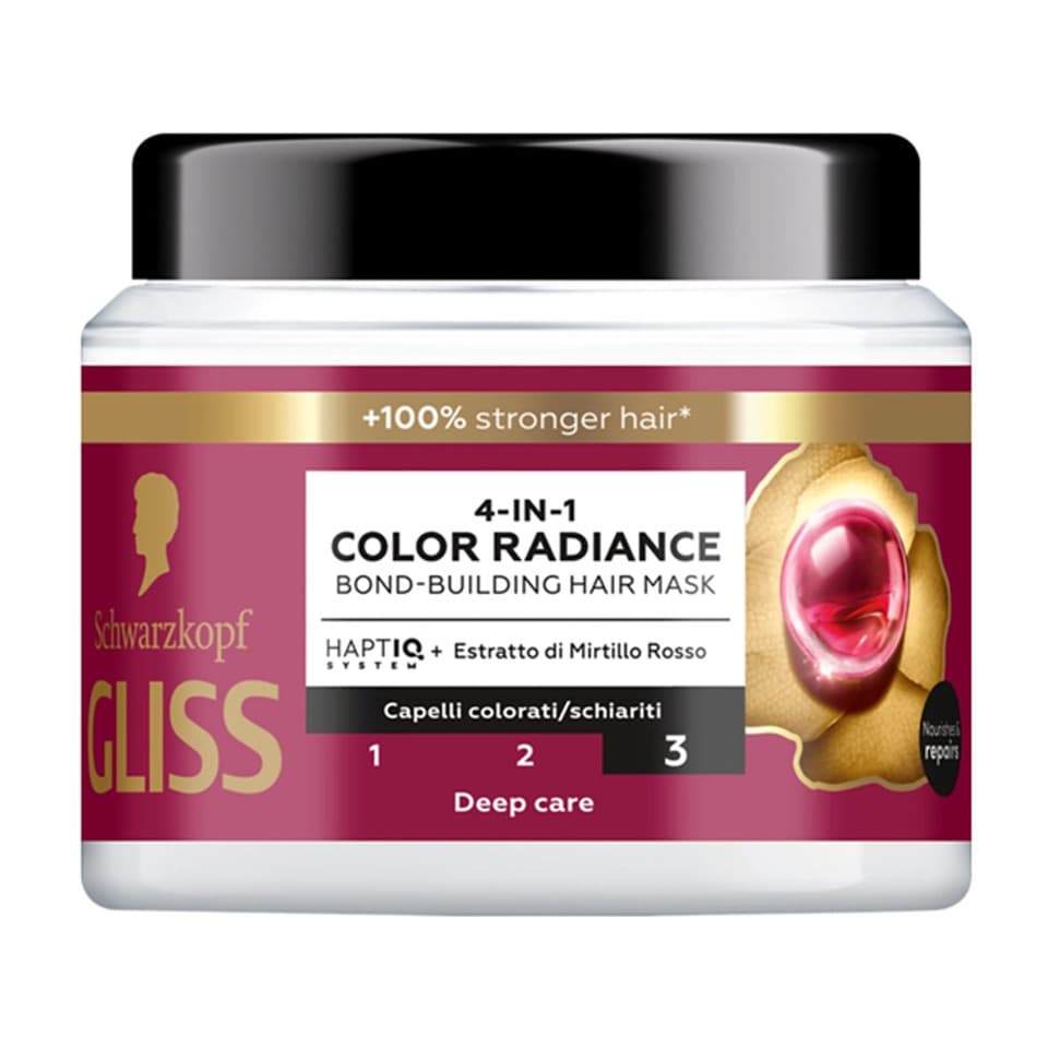 SCHWARZKOPF MASS MARKET GLISS COLOR PERFECTOR maschera 400 ml