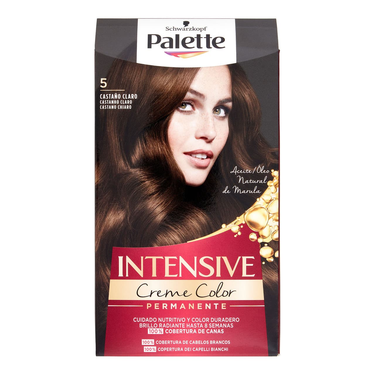PALETTE INTENSIVE tinta #5-castano chiaro 1 pz