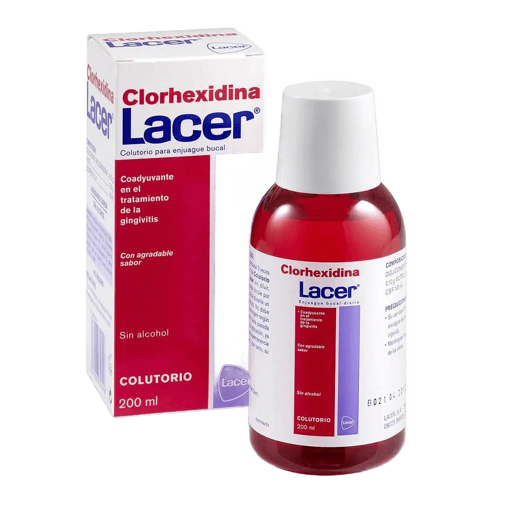 LACER CHLORHEXIDINE bain de bouche 200 ml