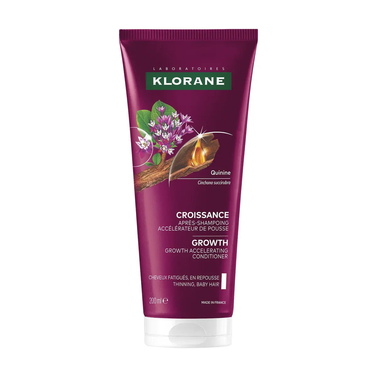KLORANE QUININA balsamo fortificante e stimolante la crescita 200 ml