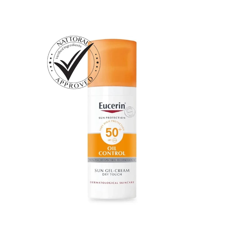 EUCERIN SUN FACE OIL CONTROL DRY TOUCH gel-crème SPF50+ 50 ml