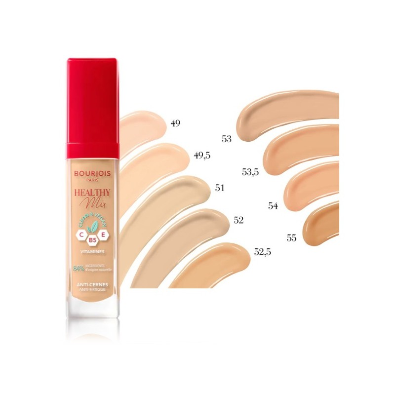 Base de maquillage BOURJOIS HEALTHY MIX #50.5N-ivoire clair 30 ml