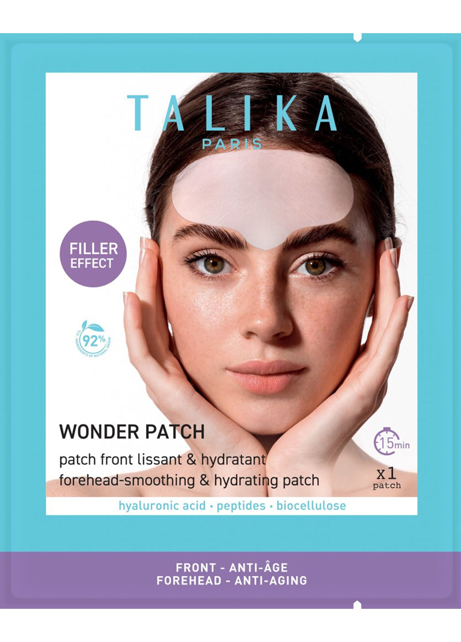 TALIKA WONDER PATCH smoothing and moisturizing forehead patch 1 unit