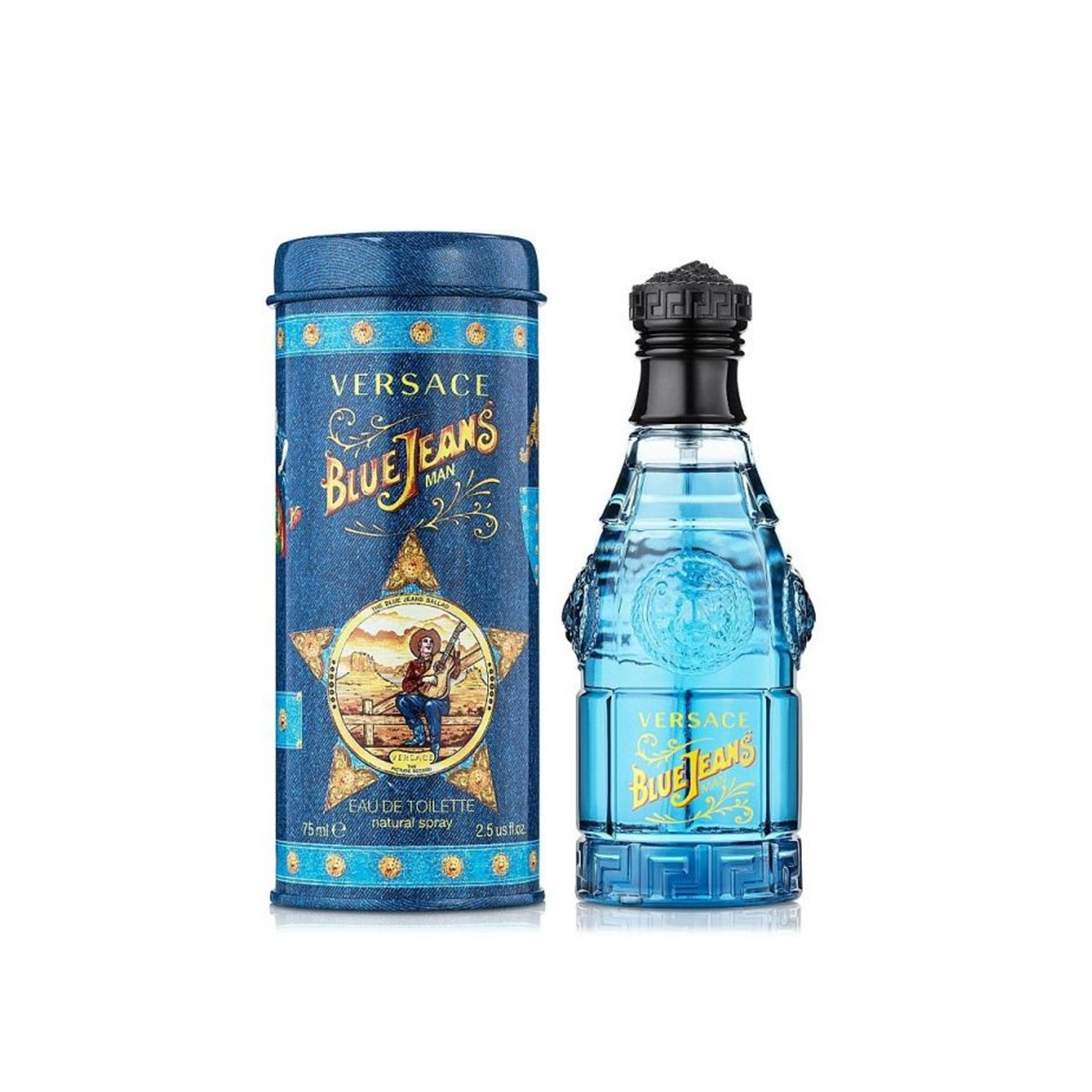 VERSACE BLUE JEANS eau de toilette vaporisateur 75 ml