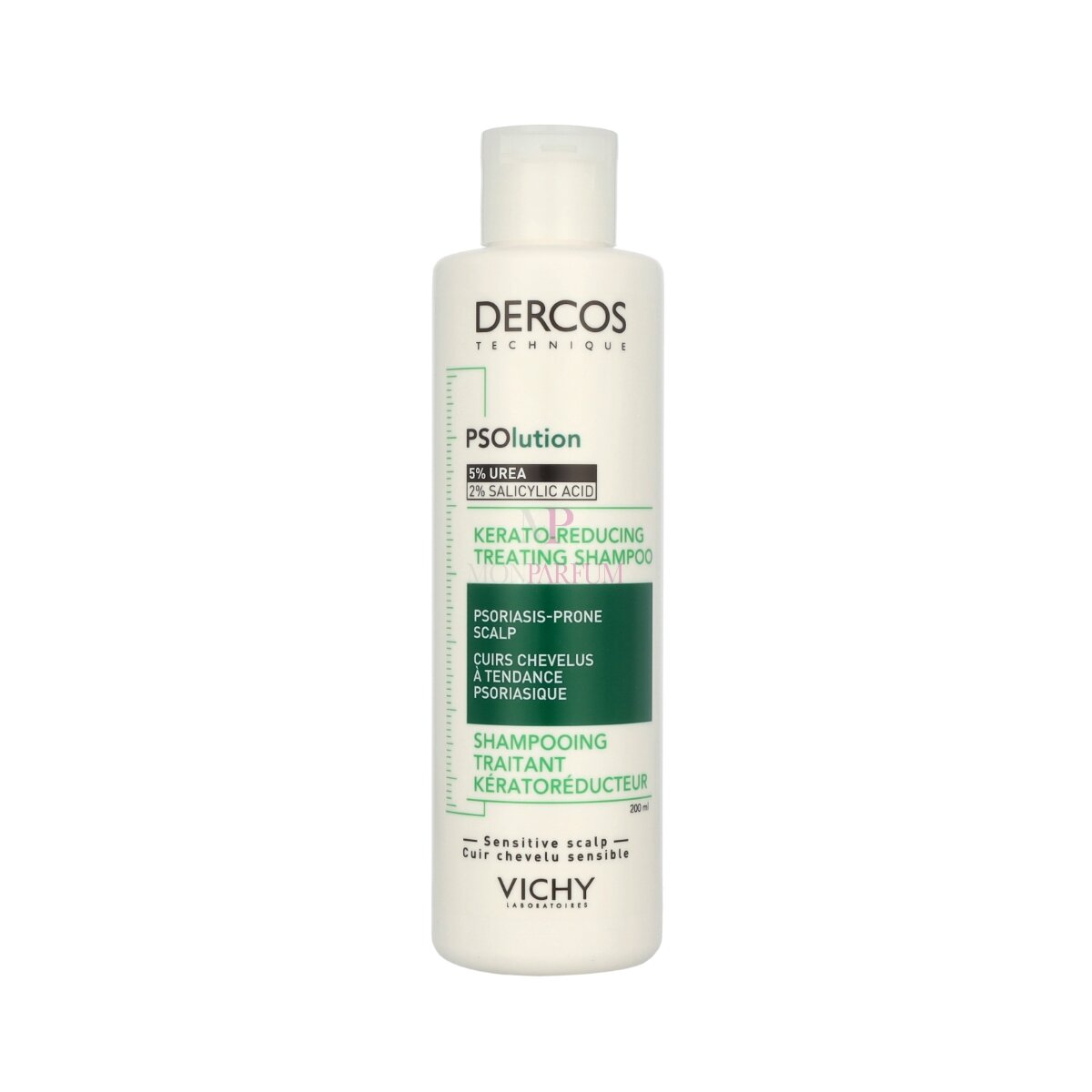 VICHY DERCOS shampooing antipelliculaire psolution 200 ml