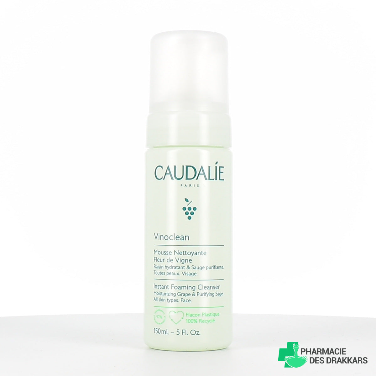 CAUDALIE VINOCLEAN schiuma detergente 150 ml