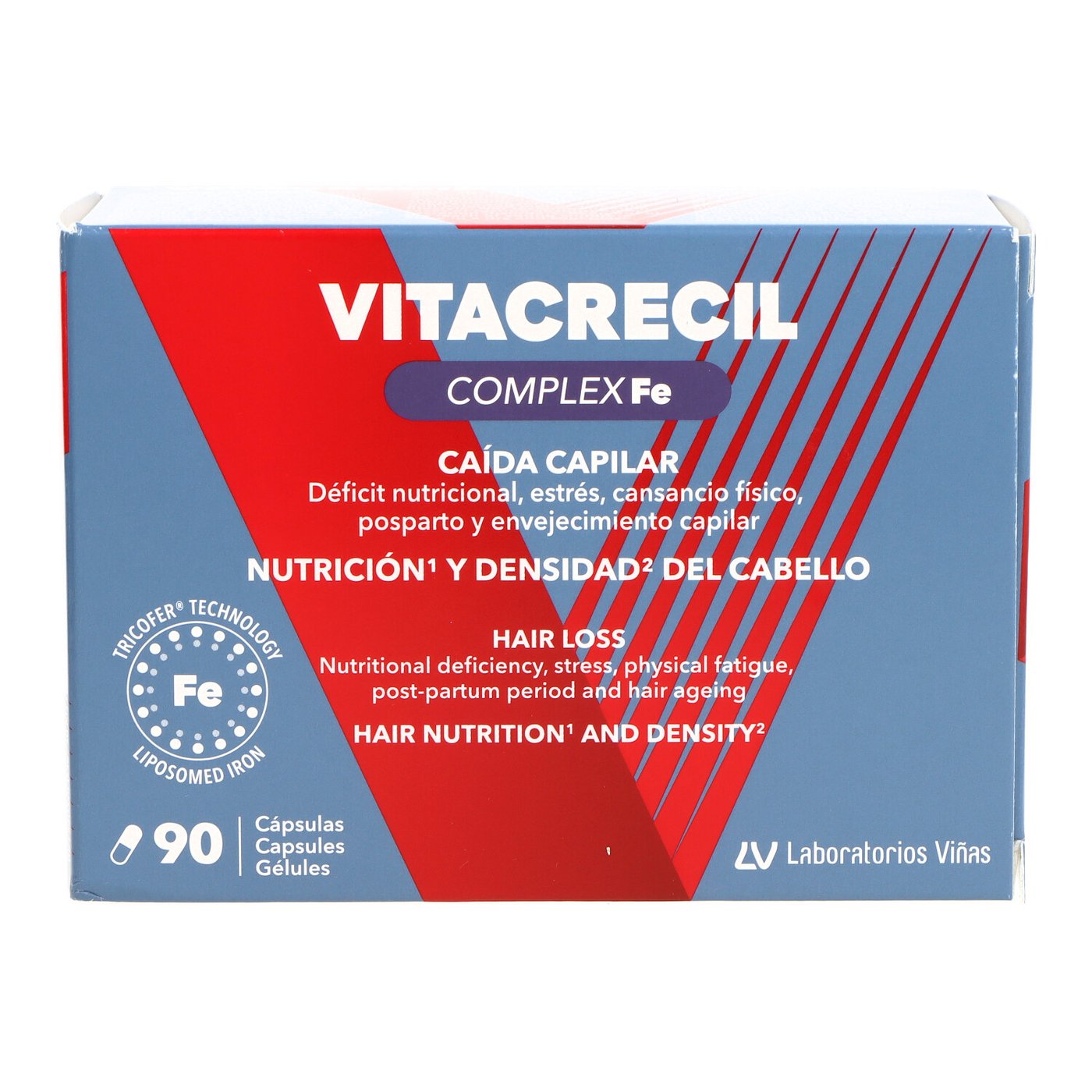 VITACRECIL COMPLEX FE caduta capelli capsule 90 pz