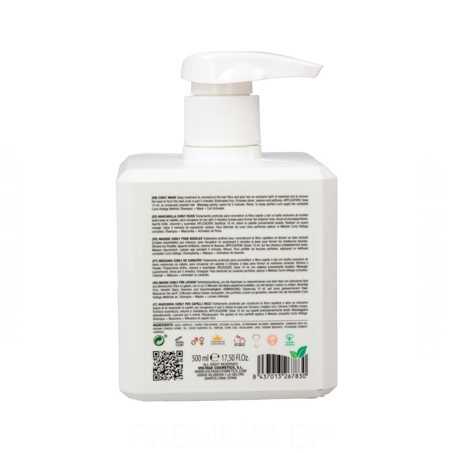 VOLTAGE COSMETICS RIZOS METODO CURLY champú 500 ml