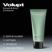 SEBASTIAN PROFESSIONALS VOLUPT balsamo volumizzante professionale, dona corpo con movimento e leggerezza 1000 ml