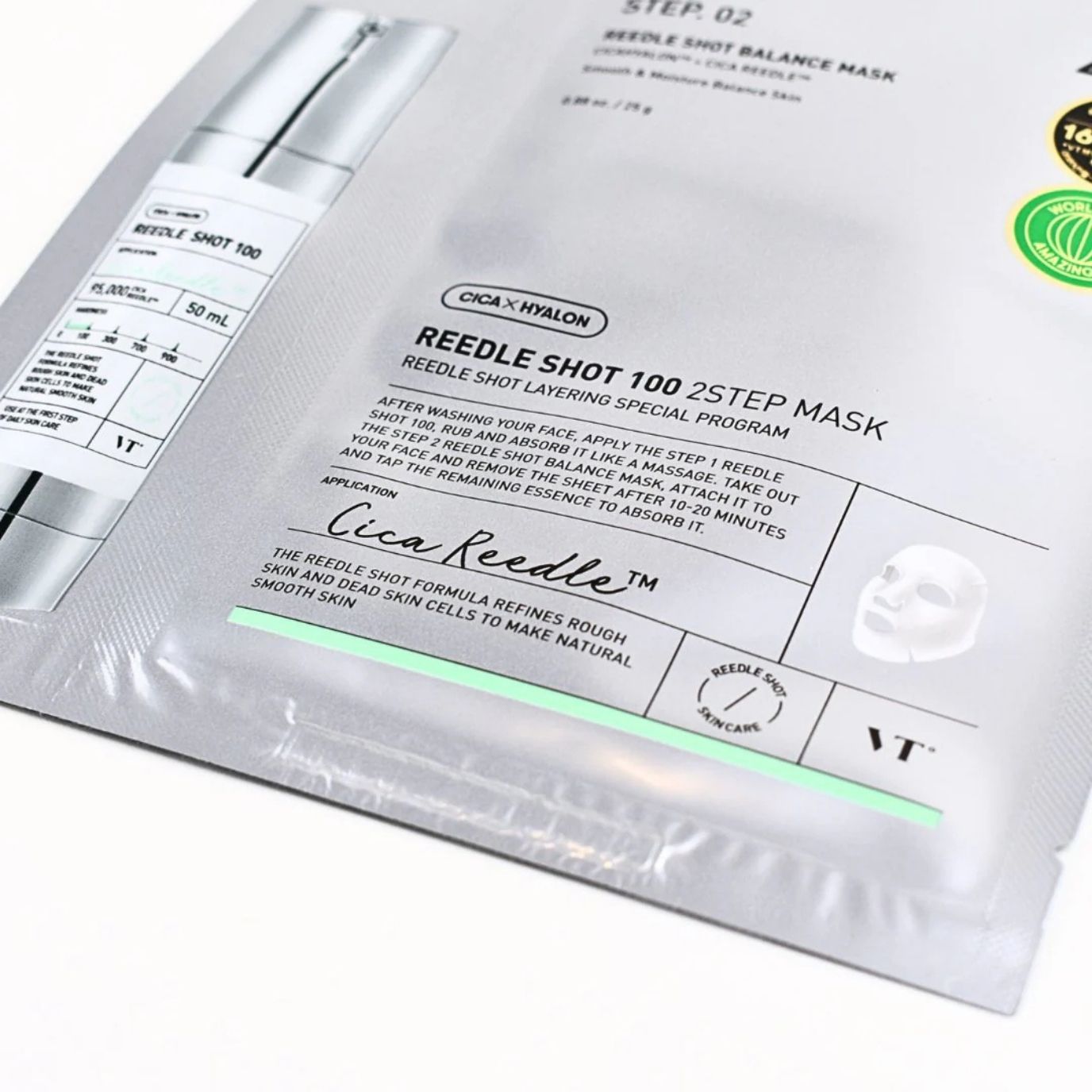VT COSMETICS VT REEDLE SHOT 100 2-STEP mask 25 gr