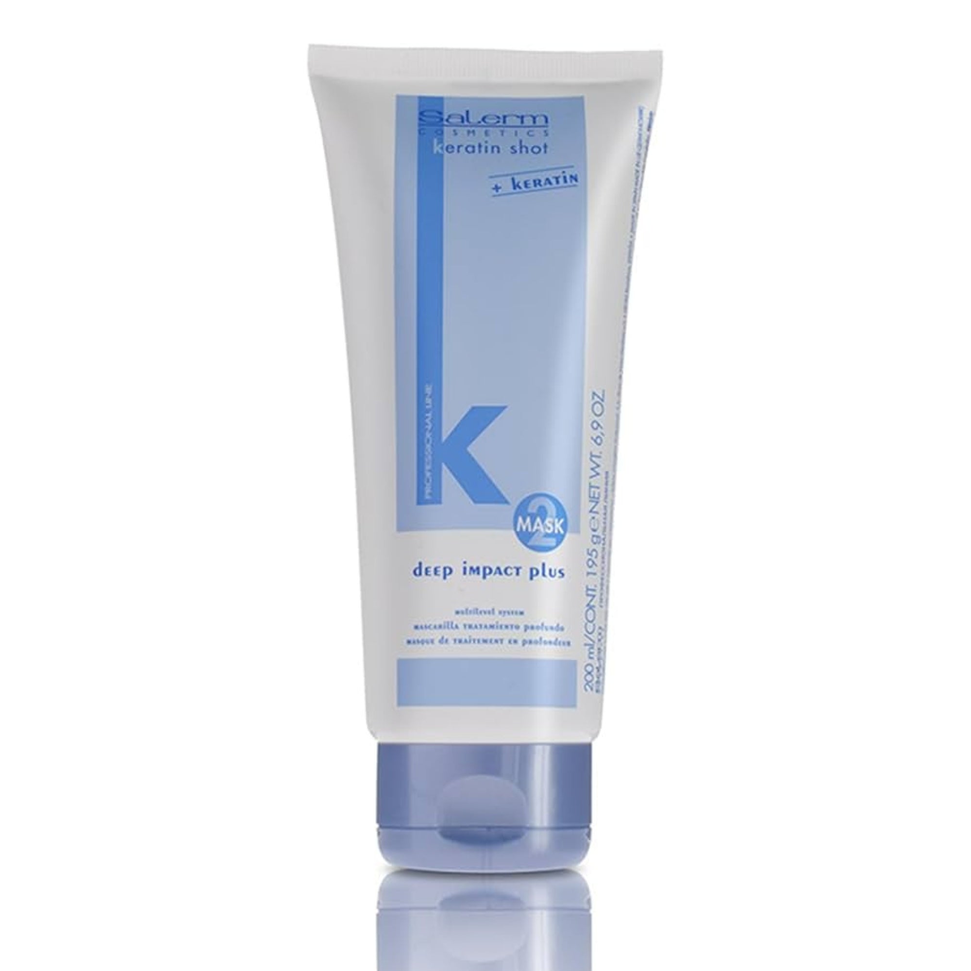 SALERM KERATIN SHOT maschera effetto profondo plus 200 ml