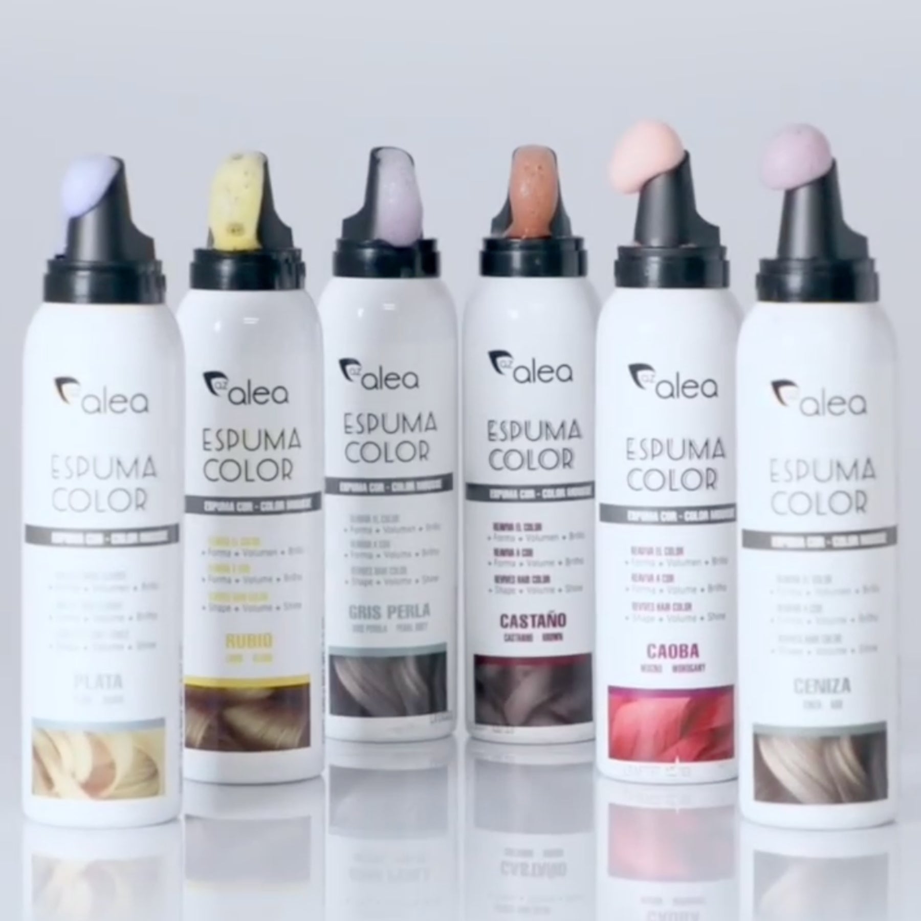 AZALEA MOUSSE COLORANTE #argent 200 ml