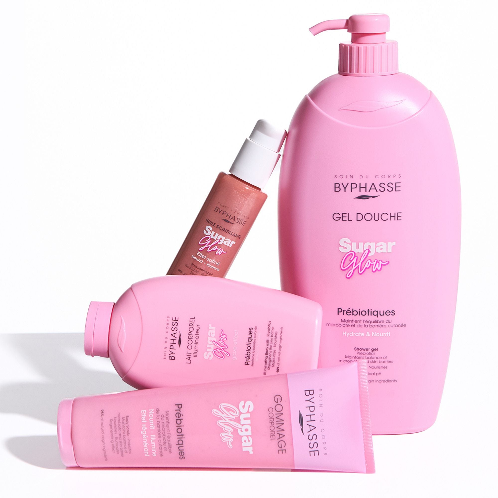 BYPHASSE SUGAR GLOW Latte Corpo Illuminante con Prebiotici 400 ml