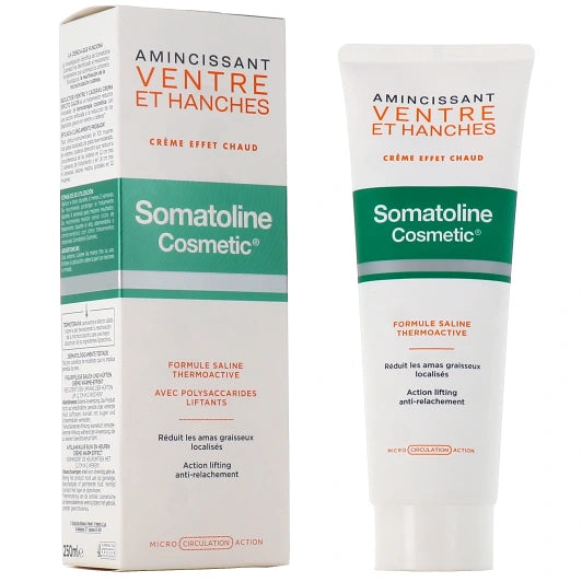 SOMATOLINE COSMETIC BELLY &amp; HIPS slimming cream heat effect 250 ml