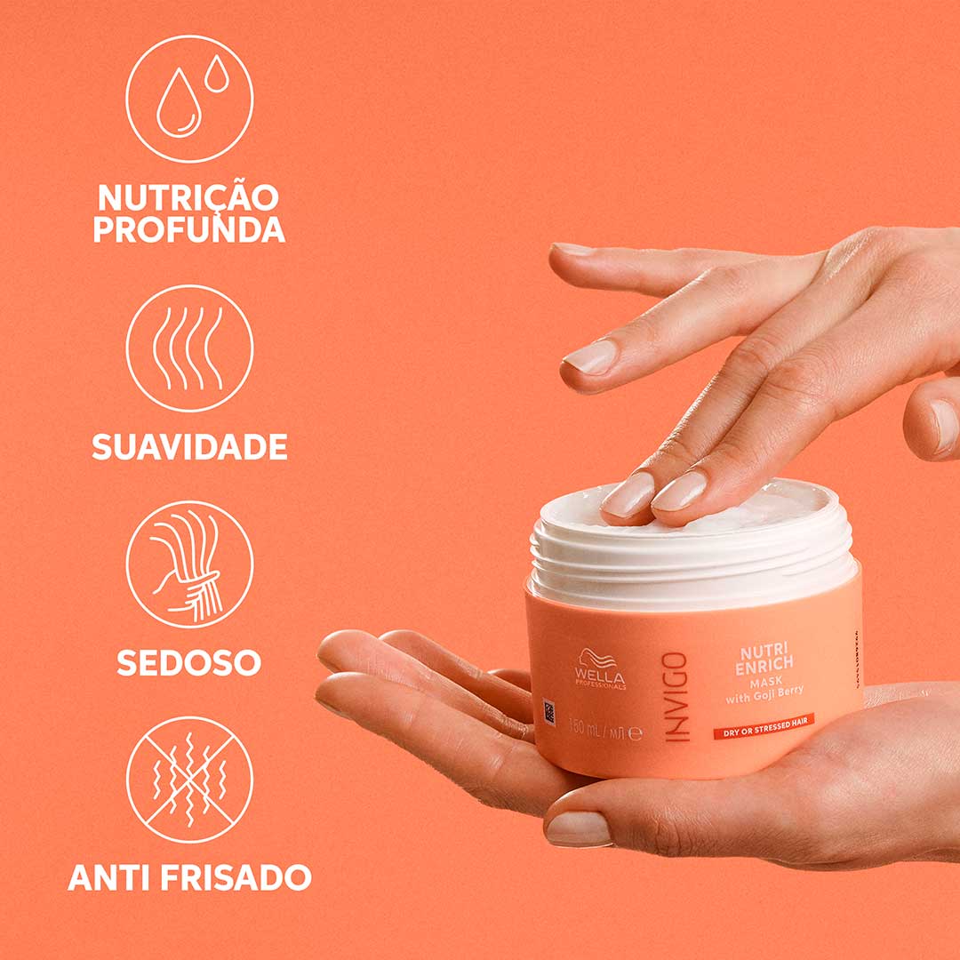 WELLA PROFESSIONALS INVIGO NUTRI-ENRICH Deep Nutrition Mask for Dry/Damaged Hair 150 ml