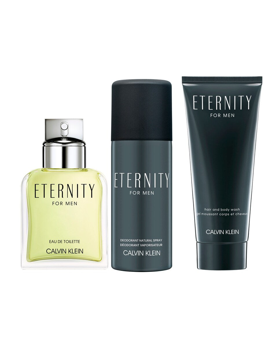 CALVIN KLEIN ETERNITY FOR MEN Set da 3 pezzi