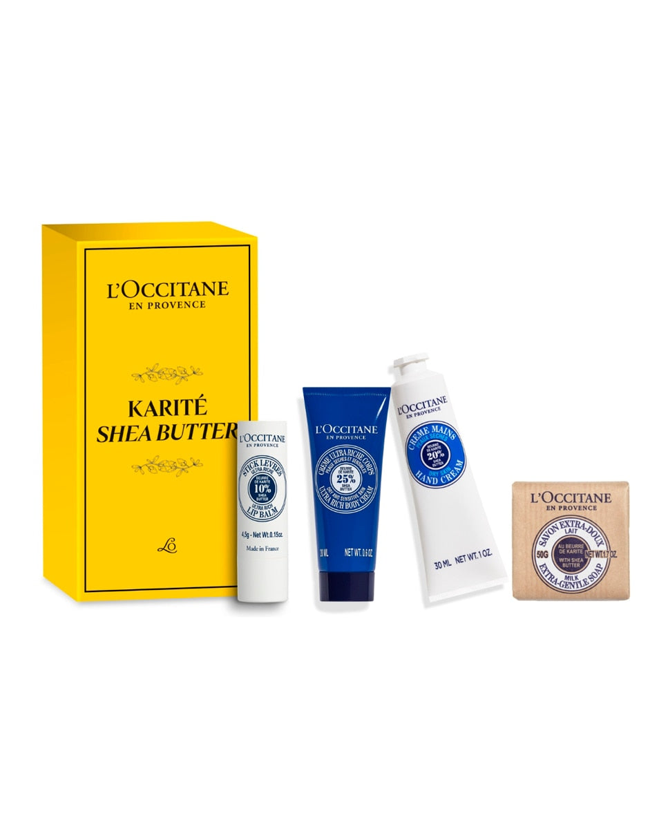 L'OCCITANE EN PROVENCE SHEA CASE 4 pcs