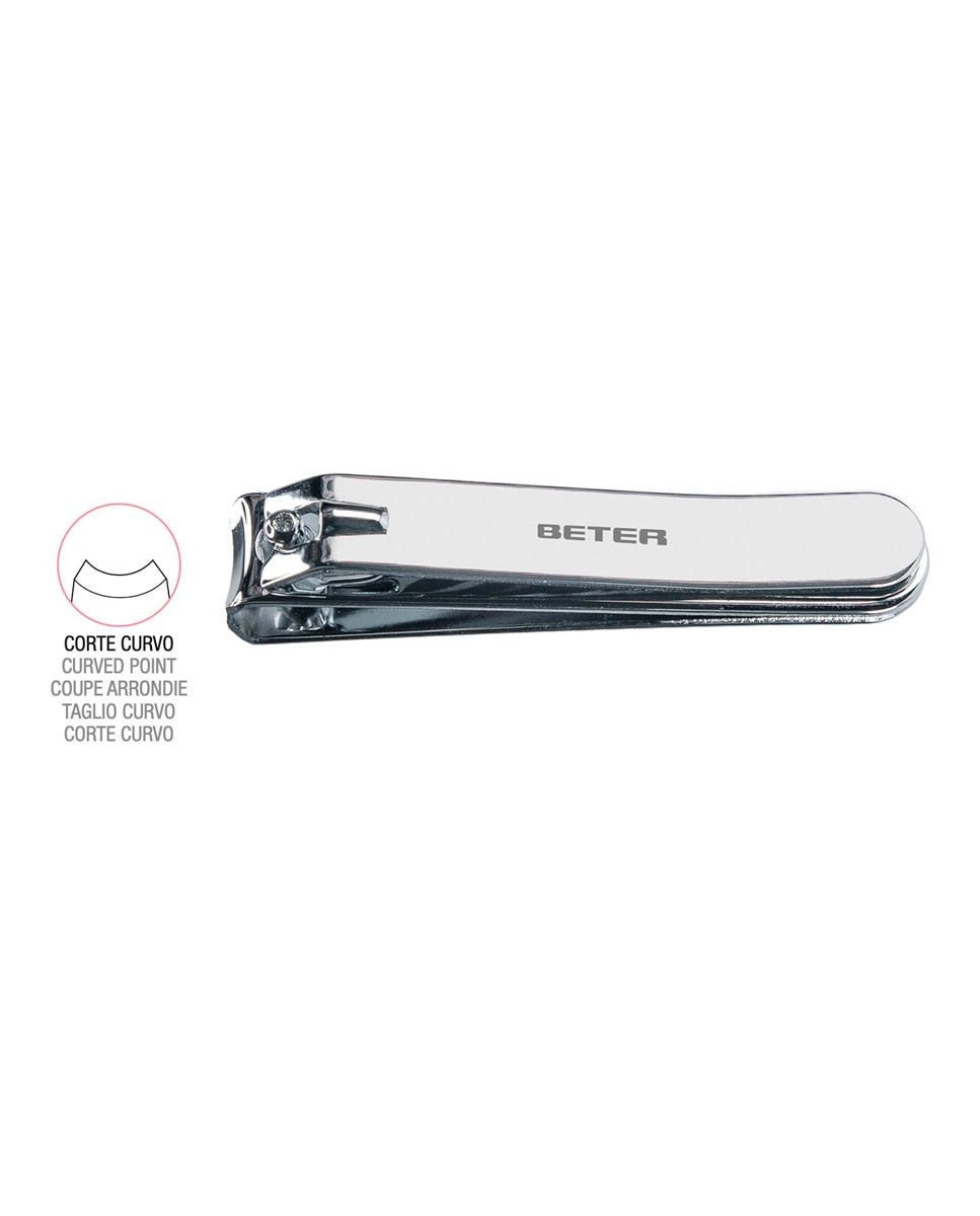 BETER Chrome pedicure nail clippers 8.1 cm 1 pc