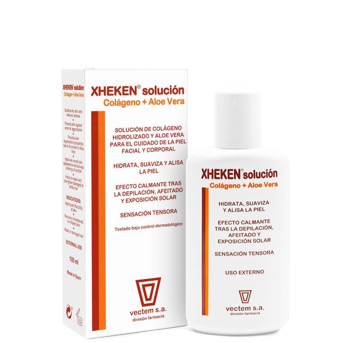 Soluzione collagene + aloe vera XHEKEN 100 ml