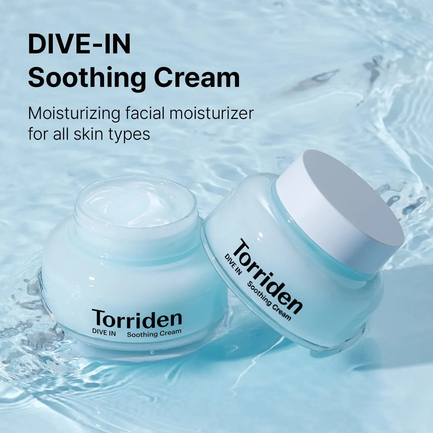TORRIDEN DIVE-IN crema lenitiva all'acido ialuronico a basso peso molecolare 100 ml