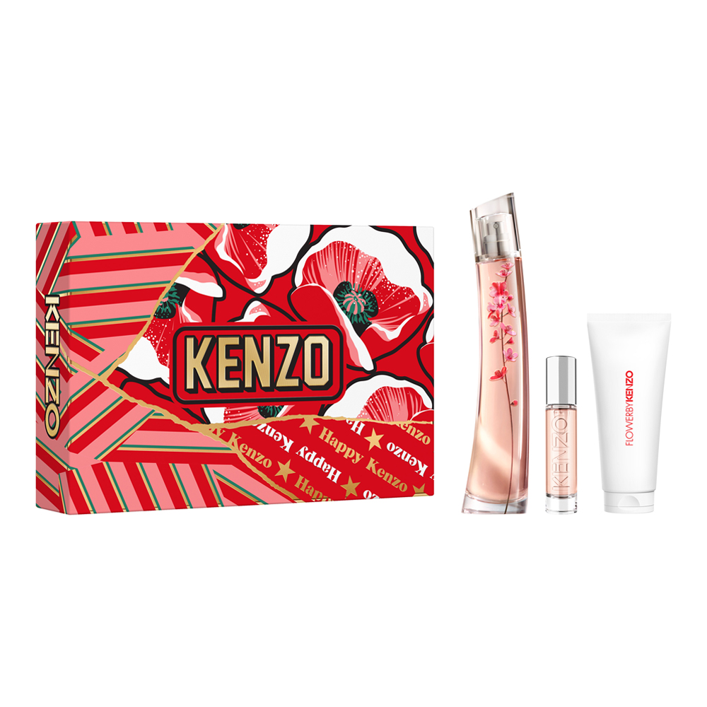 FLOWER IKEBANA BY KENZO CASE 3 pcs