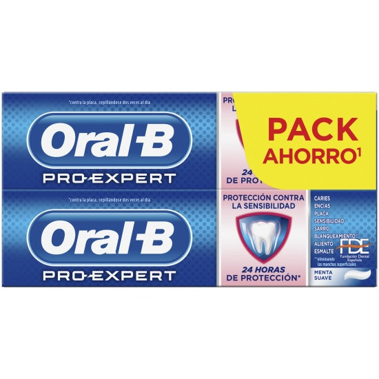 ORAL-B PRO-EXPERT DENTIFRICIO SENSIBILITÀ & SBIANCANTE CONFEZIONE 2 x 75 ml